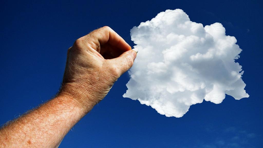 Cloud synchronization illustration